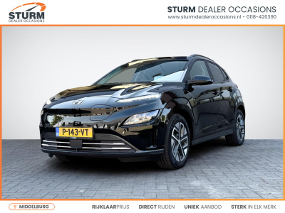 Hyundai Kona ev fashion 64 kwh | navigatie | camera | head-up display | premium audio | adapt. cruise control | dodehoek | apple carplay/android auto | rijklaarprijs!