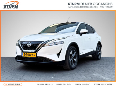 Nissan Qashqai 1.5 e-power n-connecta design pack | panoramadak | adapt. cruise control | 360° camera | navigatie full-map | apple carplay/android auto | dodehoek | rijklaarprijs!