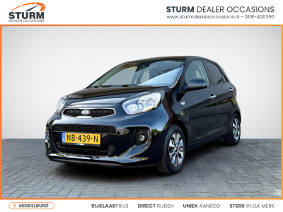 Kia Picanto 1.0 cvvt comfortplusline navigator | camera | climate control | navigatie | cruise control | bluetooth tel. | elek. ramen + spiegels | lm velgen | rijklaarprijs!