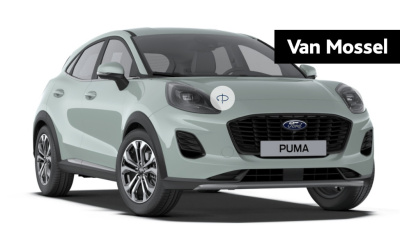 Ford Puma 1.0 ecoboost hybrid titanium | €4.000,00 korting! | navigatie | apple carplay | parkeersens. | cruise contr. | cactus grey | handgeschakeld |