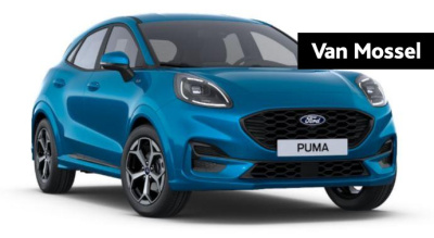 Ford Puma 1.0 ecoboost hybrid st-line | €4.000,00 korting! | navigatie | parkeersens. | camera | handgeschakeld/automaat | digital aqua blue |