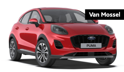 Ford Puma 1.0 ecoboost hybrid titanium | €4.000,00 korting! | navigatie | apple carplay | parkeersens. | cruise contr. | fantastic red | handgeschakeld |