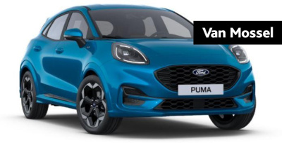 Ford Puma 1.0 ecoboost hybrid st-line x | €4.000,00 korting! | 18 inch | elektrische achterklep | b&o audio | handgeschakeld | digital aqua blue |