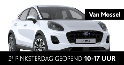 Ford Puma 1.0 ecoboost hybrid titanium | €4.000,00 korting! | navigatie | apple carplay | parkeersens. | cruise contr. | frozen white | automaat |
