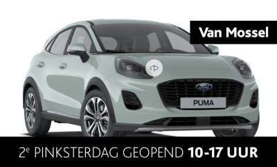 Ford Puma 1.0 ecoboost hybrid titanium | €4.000,00 korting! | navigatie | apple carplay | parkeersens. | cruise contr. | cactus grey | automaat |