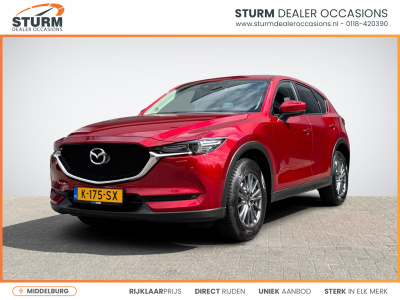 Mazda Cx-5 2.0 skyactiv-g ts+ awd 2.000 kg trekgewicht! | trekhaak | afneembaar | navigatie | camera | head-up display | dodehoek detectie | led koplampen | rijklaarprijs!