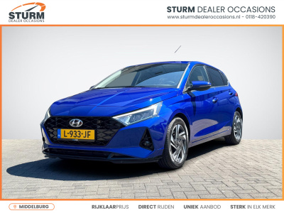 Hyundai I 20 1.0 t-gdi premium sky automaat | schuif-/kanteldak | stuur- + stoelverwarming | adapt. cruise control | led koplampen | climate control | bose audio | rijklaarprijs!