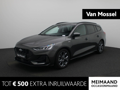 Ford Focus wagon 1.0 ecoboost hybrid st-line btw auto! | 17'' lmv | automaat | apple carplay & android auto | winter pack