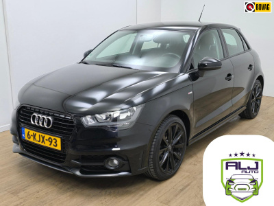 Audi A1 Sportback occasion 1.2 tfsi admired s line black edition | unieke look | tweedehands audi a1 in zwart s-line | cruise |