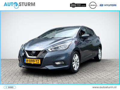 Nissan Micra 1.0 ig-t n-connecta | apple carplay/android auto | camera | airco | cruise control | lm velgen | elek. ramen + spiegels | rijklaarprijs!