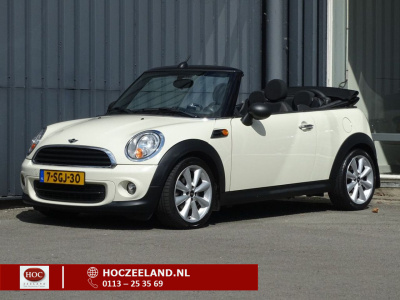 Mini One Cabrio mini 1.6 pepper navi | stoelverwarming