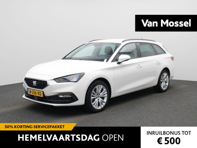 Seat Leon sportstourer 1.5 etsi style | automaat | navigatie | trekhaak! | apple carplay / android auto | camera | climate control | virtual cockpit | lichtmetalen velgen |