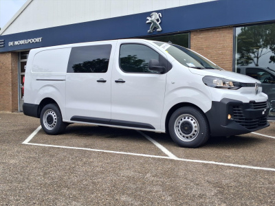 Citroen Jumpy gb 2.0 bluehdi 145pk s&s l3 automaat | dubbele cabine | apple carplay & android auto | cruise control | airco | achteruitrijcamera | p-hulp | bt