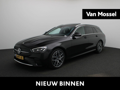 Mercedes-Benz E-Klasse estate 300 amg line | automaat | virtual cockpit | cruise control | schuifdak | sfeer verlichting | navigatie | elec. achterklep | parkeer sensoren | camera | half leder |