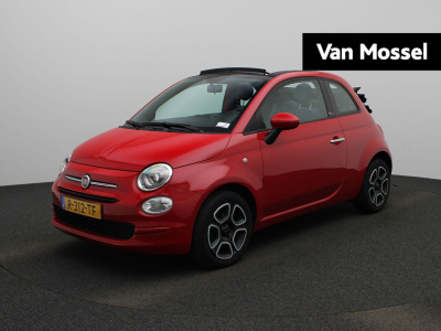 Fiat 500 C 1.0 hybrid club | cabrio | parkeer sensoren | dab | airco | cruise control | bluetooth