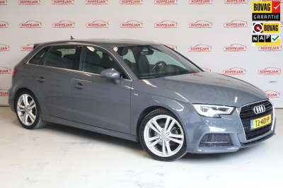 Audi A3 sportback 1.5 tfsi cod sport s line nl auto, cruise controle, led, leder,