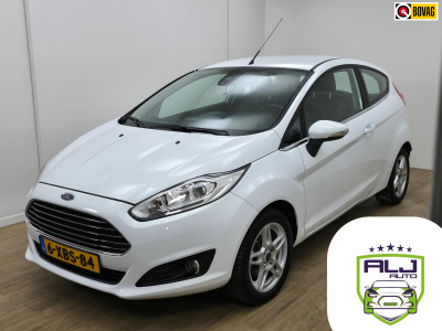 Ford Fiesta occasion 1.0 titanium luxe versie met cruisecontrol en sportvelgen | tweedehands ford fiesta wit | clima airco | navi