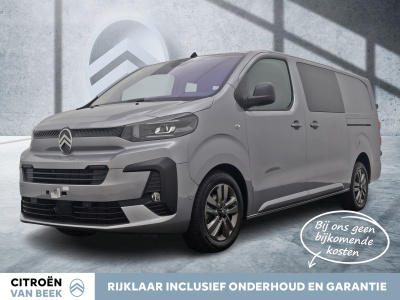 Citroen Jumpy bluehdi 145pk automaat l3 dubbel cabine | rijklaar | adaptive cruisecontrol | led koplampen | 2,9% financial lease |