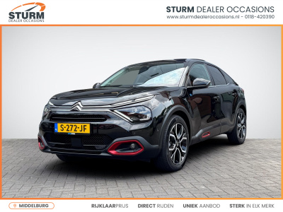 Citroen Ë-c4 shine 50 kwh | trekhaak afneembaar | panoramadak | stoelverwarming | adapt. cruise control | head-up display | voorruit verwarmd | rijklaarprijs!