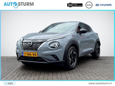 Nissan Juke 1.6 hybrid n-connecta | navigatie | camera | keyless entry | led koplampen | apple carplay/android auto | cruise & climate control | rijklaarprijs!