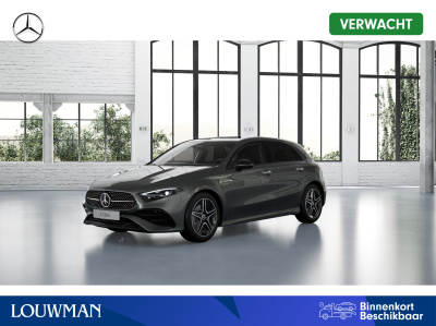 Mercedes-Benz A-Klasse 180 business solution amg | nightpakket | parkeerpakket met achteruitrijcamera | keyless go | sfeerverlichting | multibeam led | extra usb-poorten | verwarmde stoelen vooraan | spiegelpakket |