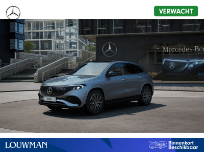 Mercedes-Benz Eqa 250+ business solution amg 71 kwh | trekhaak | nightpakket | premium pakket | parkeerpakket met 360°-camera | dodehoekassistent | keyless-go comfort pakket | easy pack achterklep | head-up display | extra usb-poorten |