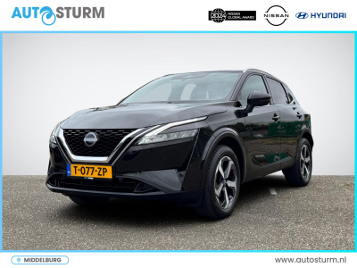 Nissan Qashqai 1.3 mhev xtronic n-connecta design pack | trekhaak | panoramadak | 360° camera | navigatie full-map | adapt. cruise control | led koplampen | rijklaarprijs!