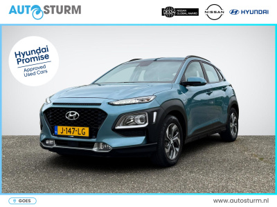 Hyundai Kona 1.6 gdi hev comfort | navigatie | camera | apple carplay/android auto | adapt. cruise control | dab | premium audio | rijklaarprijs!