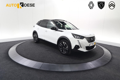 Peugeot E-2008 ev gt pack 50 kwh | schuif-/kanteldak | adaptieve cruise control | camera | dodehoekdetectie