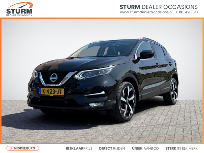 Nissan Qashqai 1.3 dig-t premium edition automaat | panoramadak | nappa leder | apple carplay/android auto | led koplampen | stoelverwarming | 360° camera | rijklaarprijs!