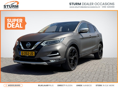 Nissan Qashqai 1.3 dig-t n-motion | trekhaak | panoramadak | apple carplay/android auto | led koplampen | 19'' velgen | 360° camera | keyless entry | rijklaarprijs!