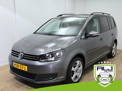 Volkswagen Touran occasion 1.4 tsi highline 7 persoons | tweedehands volkswagen touran 7 zits in antracietgrijs | volle auto | pdc