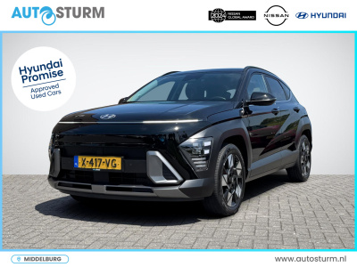Hyundai Kona 1.6 gdi hev comfort smart | elek. achterklep | stuur- + stoelverwarming | full-led | adapt. cruise control | keyless entry | rijklaarprijs!