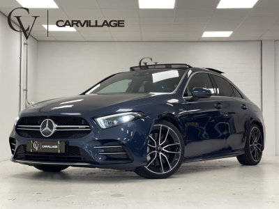 Mercedes-Benz A-Klasse amg 35 4matic | burmester | panoramadak | 19'' amg dubbelspaaks