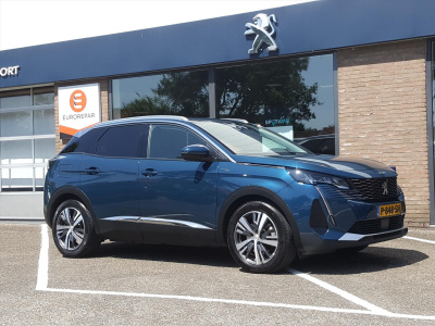 Peugeot 3008 1.6 plug-in hybrid 225pk blue lease allure eat8 automaat navigatie | trekhaak | elektrische kofferklep | achteruitrijcamera | apple carplay & android