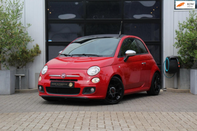 Fiat 500 1.2 500s - leder/alcantara - sport - h&r - aux/usb - nieuwe koppeling - topstaat!