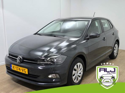 Volkswagen Polo occasion 1.0 tsi luxe versie met adapt. cruise en carplay | unieke kleur donkergrijs | tweedehands volkswagen polo