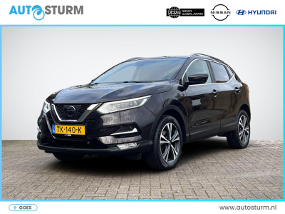 Nissan Qashqai 1.2 n-connecta design pack | trekhaak | led koplampen | navigatie | 360° camera | keyless entry | cruise & climate control | rijklaarprijs!