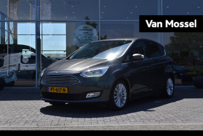 Ford C-max 1.0 titanium | cruise control | trekhaak | parkeersensoren v + a | navigatie |