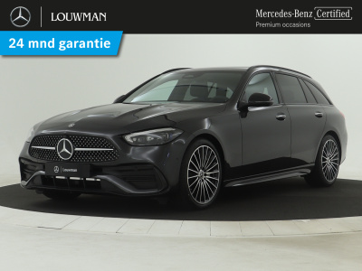 Mercedes-Benz C-Klasse estate 200 amg line | nightpakket | digital light | keyless go-comfortpakket | verwarmde stoelen vooraan | antidiefstalpakket guard 360° plus | usb-pakket plus | parkeerpakket met 360°-camera |