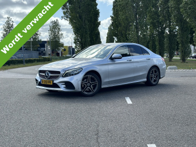 Mercedes-Benz C-Klasse 180 business solution amg i camera i stoelverwarming i virtual dashbord i led i i essenhout i parkeersensoren i