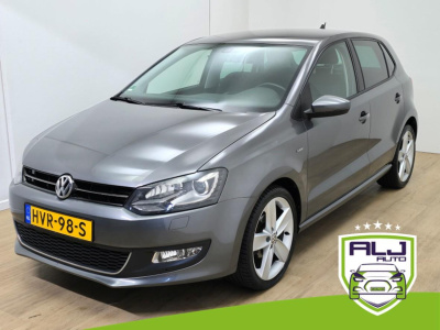 Volkswagen Polo occasion 1.2 tsi highline automaat met sportieve look | cruisecontrol | tweedehands volkswagen polo antracietgrijs
