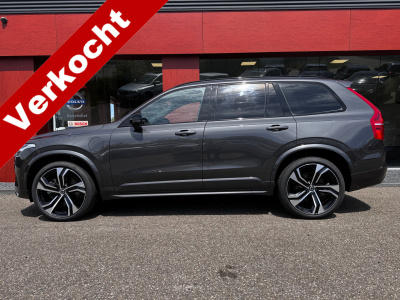 Volvo XC90 2.0 t8 plug-in hybrid awd ultimate dark | luchtvering | bowers & wilkins audio | trekhaak | carplay | 360'' camera