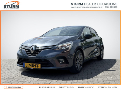 Renault Clio 1.3 tce initiale paris | leder | stuur- + stoelverwarming | navigatie | apple carplay/android auto | 360° camera | rijklaarprijs!