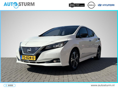 Nissan Leaf tekna 40 kwh | trekhaak | adapt. cruise control | 360° camera | dodehoek detectie | stuur- + stoelverwarming | rijklaarprijs!