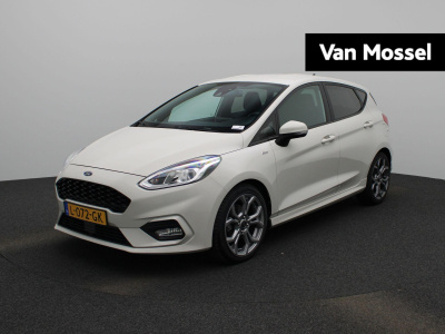 Ford Fiesta 1.0 ecoboost st-line | lmv | parkeer sensoren | bluetooth | navigatie | climate control | winterpack | stoel/stuur verwarming | dab | lage km stand