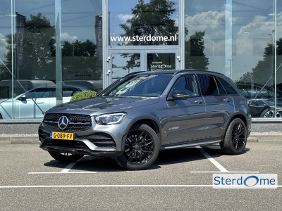 Mercedes-Benz Glc 200 premium plus i wegklapbare trekhaak i panorama dak i 360º camera i multibeam led i burmester i memory stoelen i augmented reality i i treeplanken i sfeerverlichting i alarm i nederlandse auto i stoelverwarming i tempom...