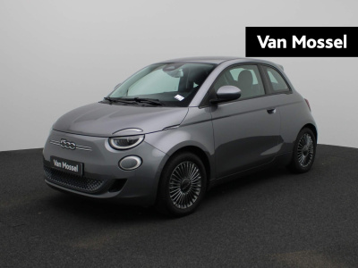 Fiat 500e icon 42 kwh | navigatie | climate control | stoelverwarming | camera | parkeersensoren | lichtmetalen velgen | apple carplay / android auto |