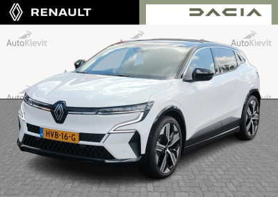 Renault Megane E-tech comfort range iconic 60 kwh - pack advanced drive assist & augmented vision / f1 blade voor- en achterbumper in carrosseriekleur