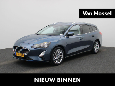 Ford Focus wagon 1.0 ecoboost titanium business | navigatie | dab | head up | stoel/stuur verwarming | elec. achterklep |  bluetooth | camera | cruise control | parkeersensoren | climate control | lmv | parkeer sensoren